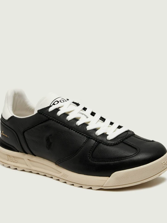 Zdjęcie produktu POLO RALPH LAUREN Skórzane sneakersy VARICK czarny