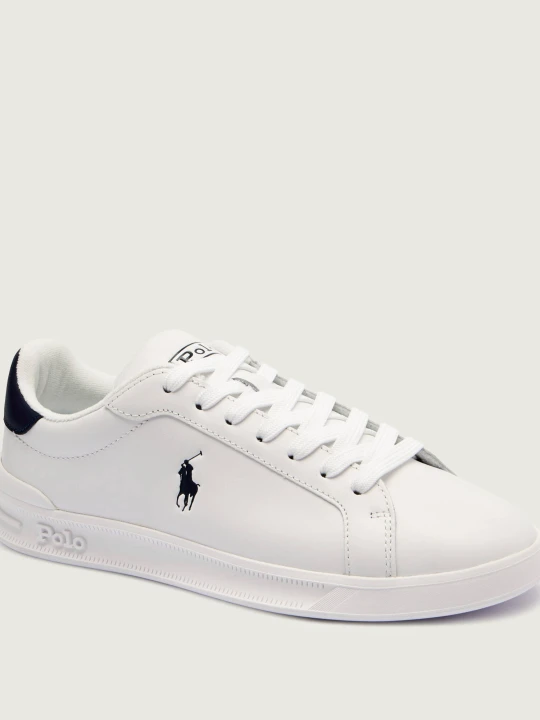 Zdjęcie produktu POLO RALPH LAUREN Skórzane trampki HRT CT II biały