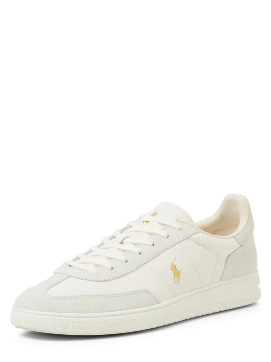 Zdjęcie produktu Polo Ralph Lauren skórzane trampki Mężczyźni skóra biały