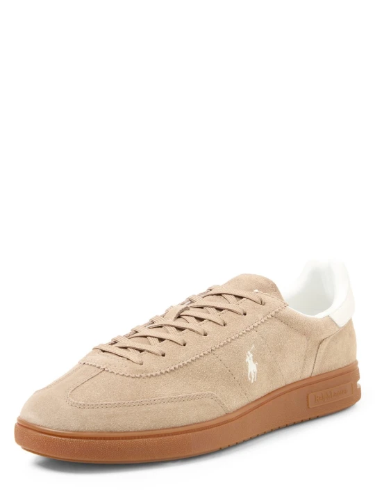 Zdjęcie produktu Polo Ralph Lauren skórzane trampki Mężczyźni skóra brązowy