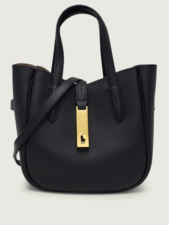 Zdjęcie produktu POLO RALPH LAUREN Skórzany kuferek ID czarny