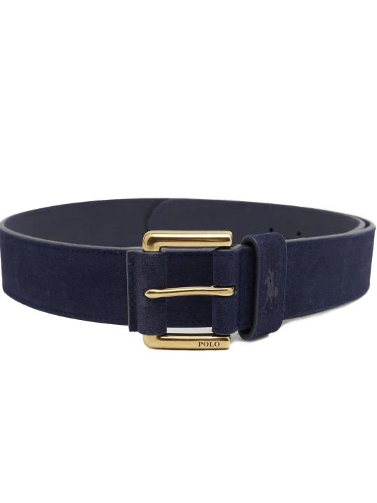 Zdjęcie produktu POLO RALPH LAUREN Pasek | zamsz granatowy