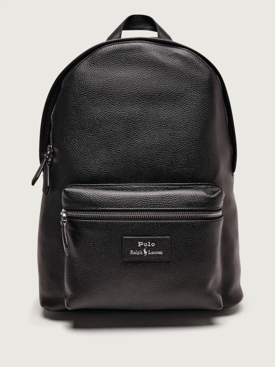 Zdjęcie produktu POLO RALPH LAUREN Skórzany plecak czarny