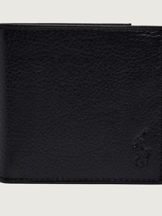 Zdjęcie produktu POLO RALPH LAUREN Skórzany portfel czarny