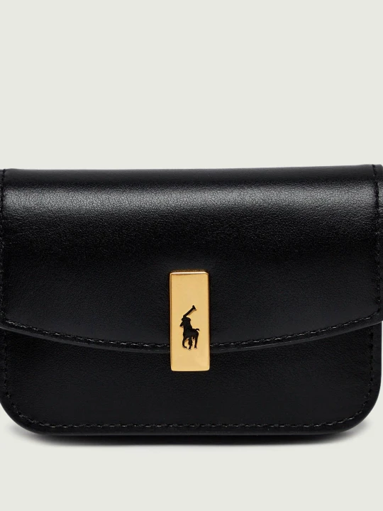 Zdjęcie produktu POLO RALPH LAUREN Skórzany portfel czarny