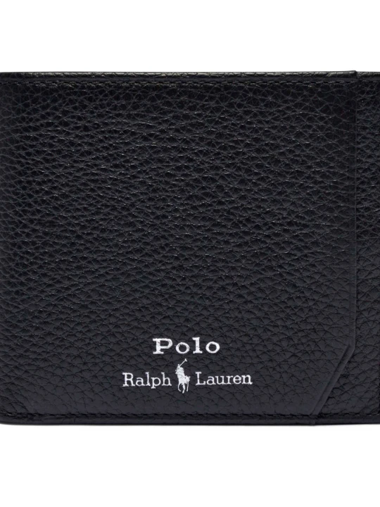 Zdjęcie produktu POLO RALPH LAUREN Skórzany portfel czarny