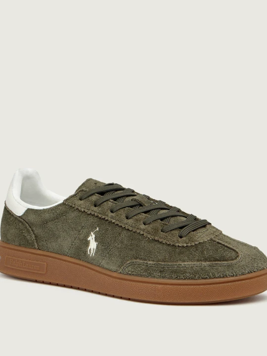 Zdjęcie produktu POLO RALPH LAUREN Sneakersy Bedford | zamsz oliwkowy