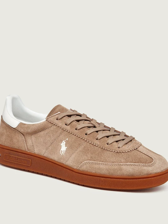 Zdjęcie produktu POLO RALPH LAUREN Sneakersy Bedford | zamsz brązowy