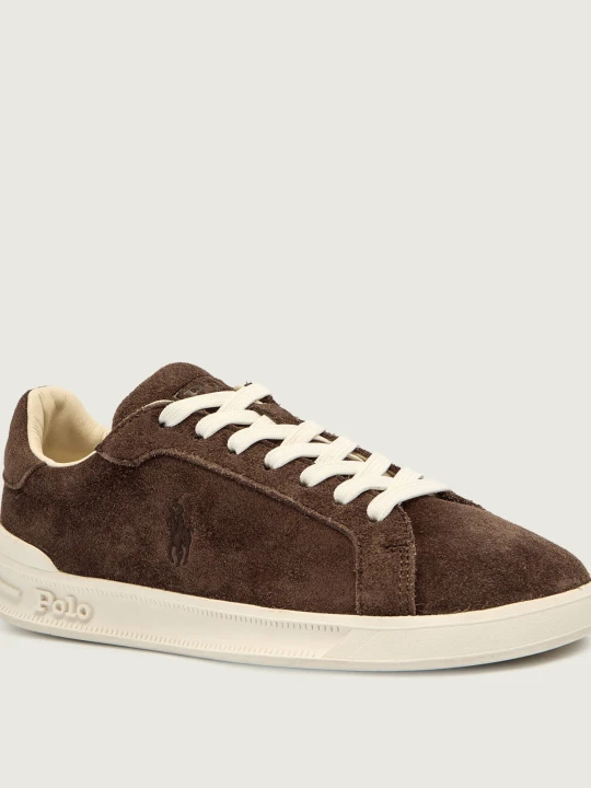 Zdjęcie produktu POLO RALPH LAUREN Sneakersy Heritage Court II | zamsz brązowy