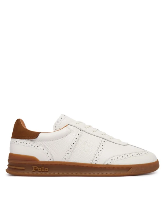 Zdjęcie produktu Polo Ralph Lauren Sneakersy Hrt Aera Bro 809P15727001 Kremowy