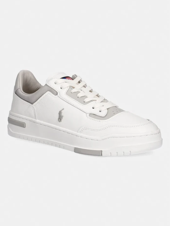 Zdjęcie produktu Polo Ralph Lauren sneakersy skórzane Kenmare biały