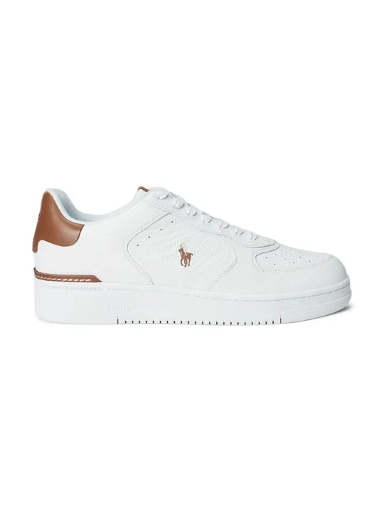 Zdjęcie produktu Polo Ralph Lauren sneakersy skórzane Masters Crt biały