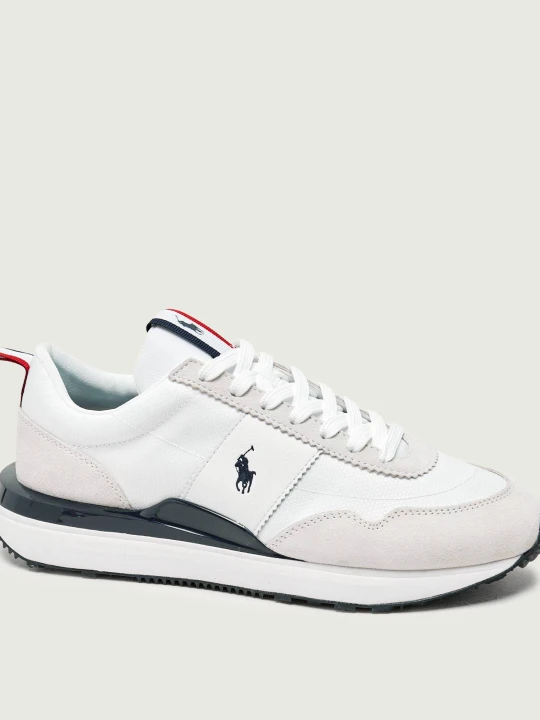 Zdjęcie produktu POLO RALPH LAUREN Sneakersy TRAIN 89 | zamsz biały