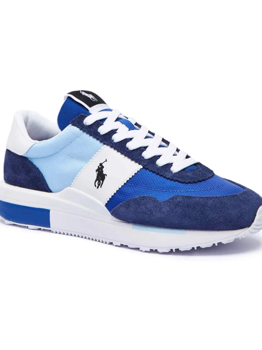 Zdjęcie produktu POLO RALPH LAUREN Sneakersy TRAIN | z dodatkiem skóry niebieski