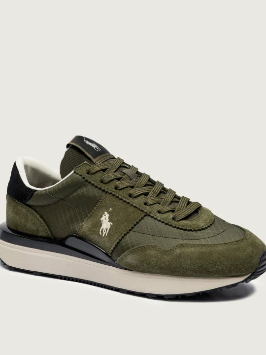 Zdjęcie produktu POLO RALPH LAUREN Sneakersy TRAIN | zamsz oliwkowy