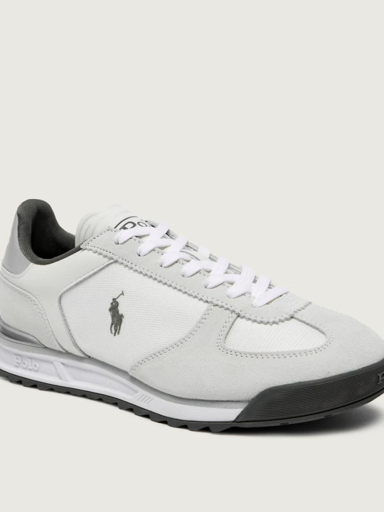 Zdjęcie produktu POLO RALPH LAUREN Sneakersy VARICK | zamsz biały
