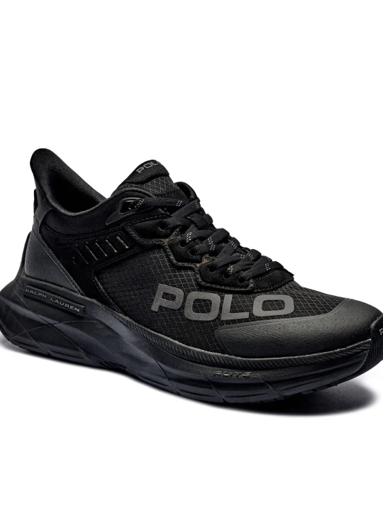 Zdjęcie produktu POLO RALPH LAUREN Sneakersy | z dodatkiem skóry czarny