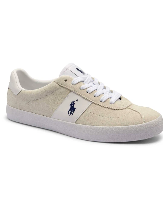 Zdjęcie produktu POLO RALPH LAUREN Sneakersy | zamsz ecru