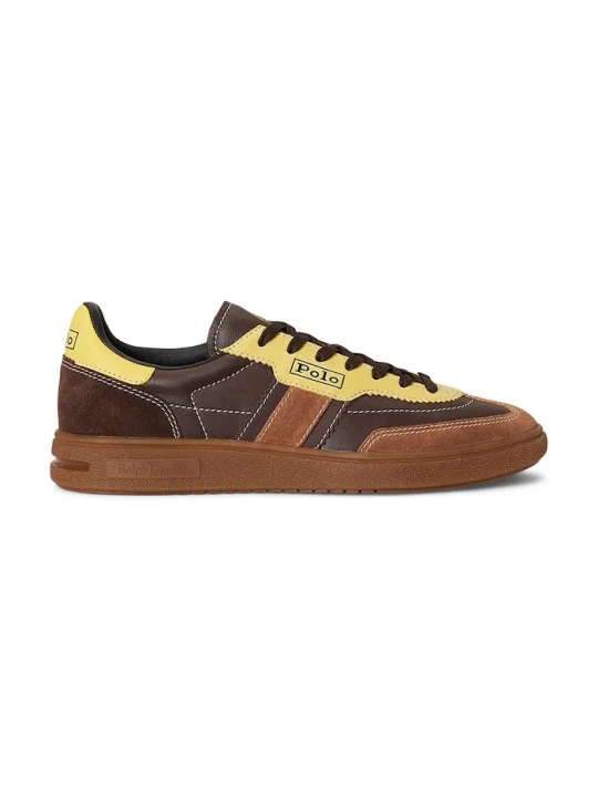 Zdjęcie produktu Polo Ralph Lauren sneakersy zamszowe Bedford brązowy