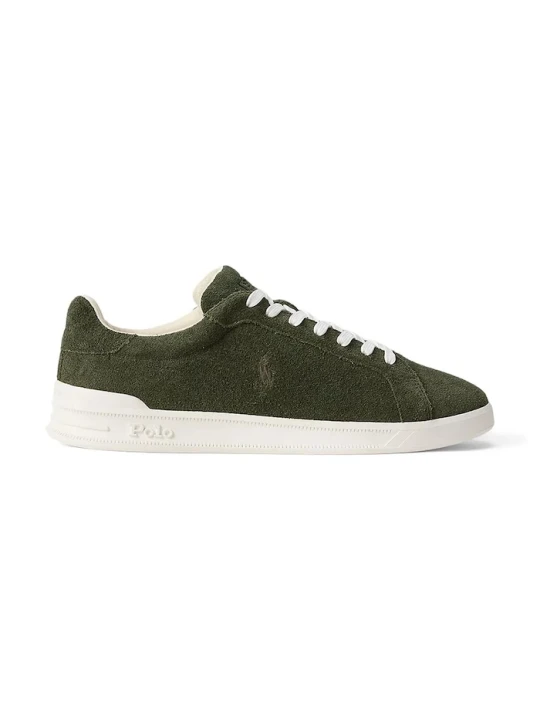 Zdjęcie produktu Polo Ralph Lauren sneakersy zamszowe Hrt Crt Ii zielony