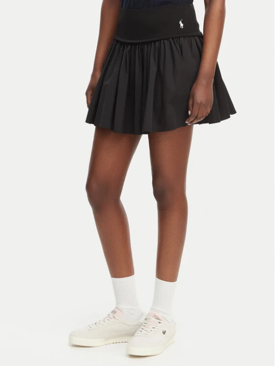 Zdjęcie produktu Polo Ralph Lauren Spódnica mini 211A12965001 Czarny Regular Fit