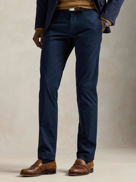 Zdjęcie produktu POLO RALPH LAUREN Spodnie chino | Slim Fit granatowy