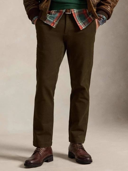 Zdjęcie produktu POLO RALPH LAUREN Spodnie chino | Straight fit oliwkowy