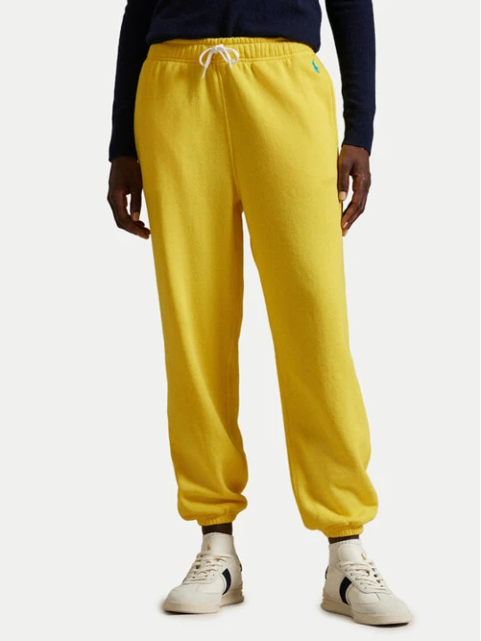 Zdjęcie produktu Polo Ralph Lauren Spodnie dresowe 211935585014 Żółty Regular Fit
