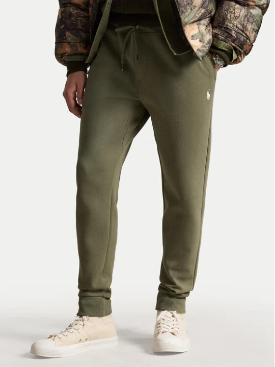 Zdjęcie produktu Polo Ralph Lauren Spodnie dresowe 710881518517 Zielony Regular Fit