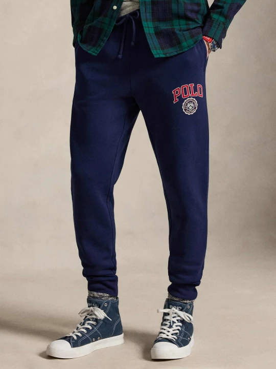 Zdjęcie produktu POLO RALPH LAUREN Spodnie dresowe Seasonal | Regular Fit granatowy