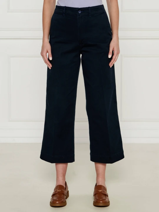 Zdjęcie produktu POLO RALPH LAUREN Spodnie | Loose fit | high waist granatowy