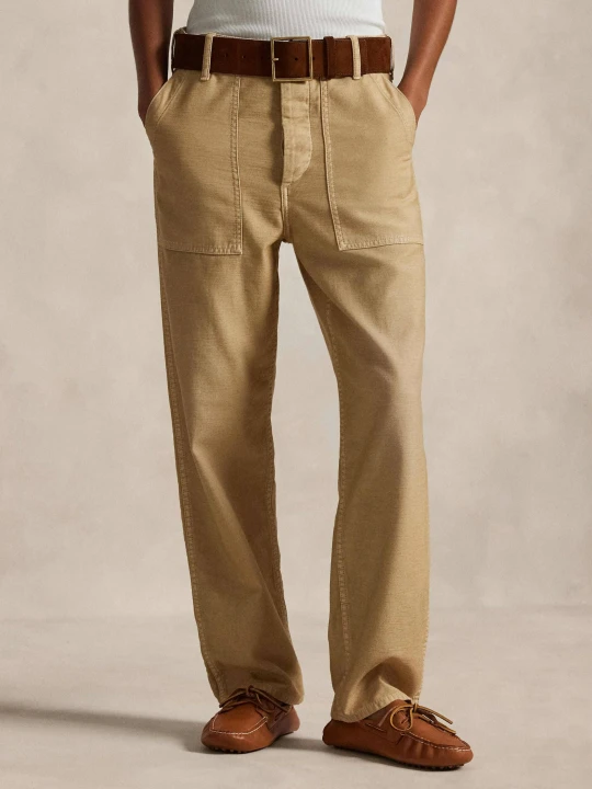 Zdjęcie produktu POLO RALPH LAUREN Spodnie Ricky | Straight fit beżowy