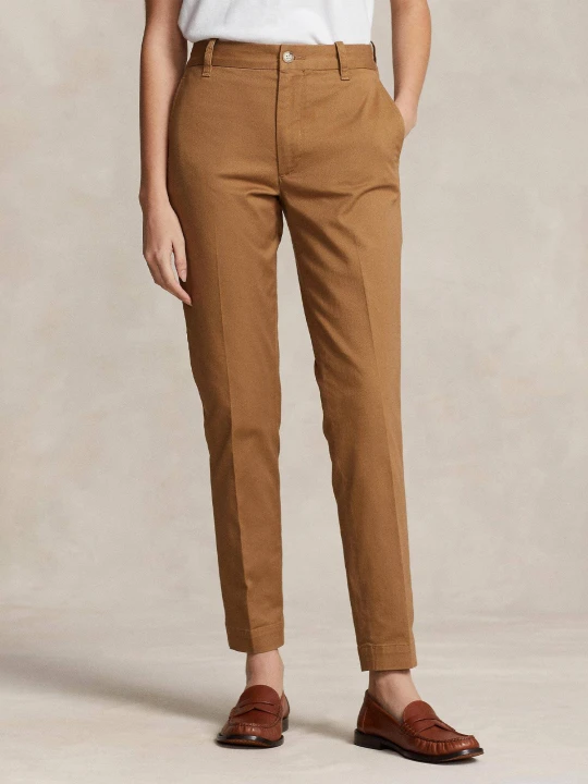 Zdjęcie produktu POLO RALPH LAUREN Spodnie | Slim Fit brązowy