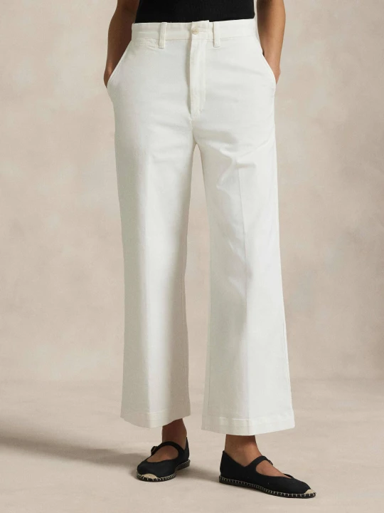 Zdjęcie produktu POLO RALPH LAUREN Spodnie | Straight fit biały