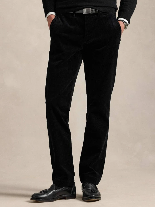Zdjęcie produktu POLO RALPH LAUREN Spodnie | Straight fit | sztruks czarny