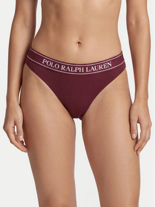 Zdjęcie produktu Polo Ralph Lauren Stringi 4P0483 Bordowy