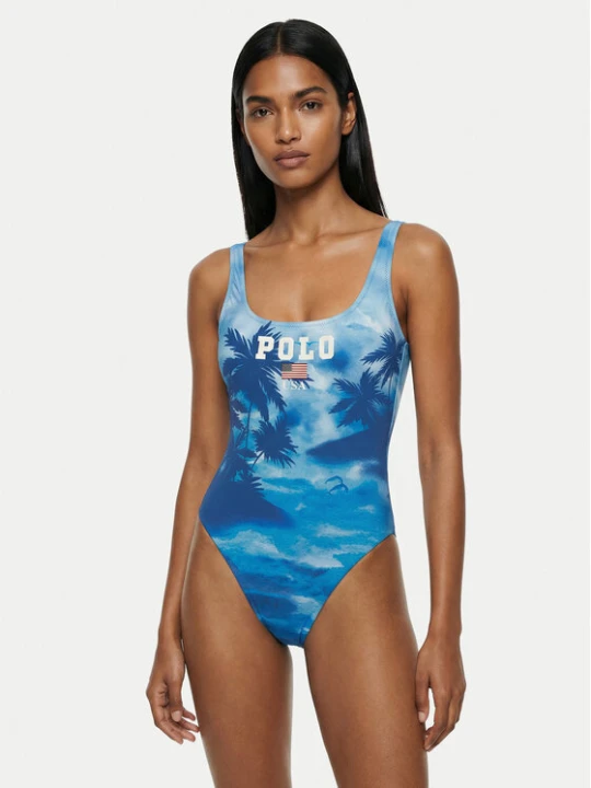 Zdjęcie produktu Polo Ralph Lauren Strój kąpielowy 21609410 Niebieski