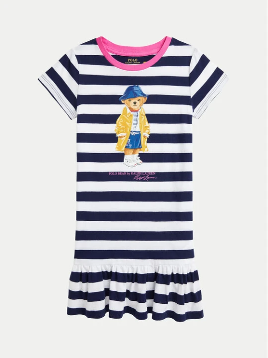 Zdjęcie produktu Polo Ralph Lauren Sukienka codzienna 312957382001 Granatowy Regular Fit