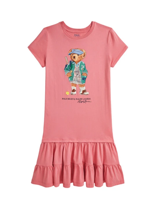 Zdjęcie produktu Polo Ralph Lauren Sukienka codzienna 313971130001 Różowy Regular Fit