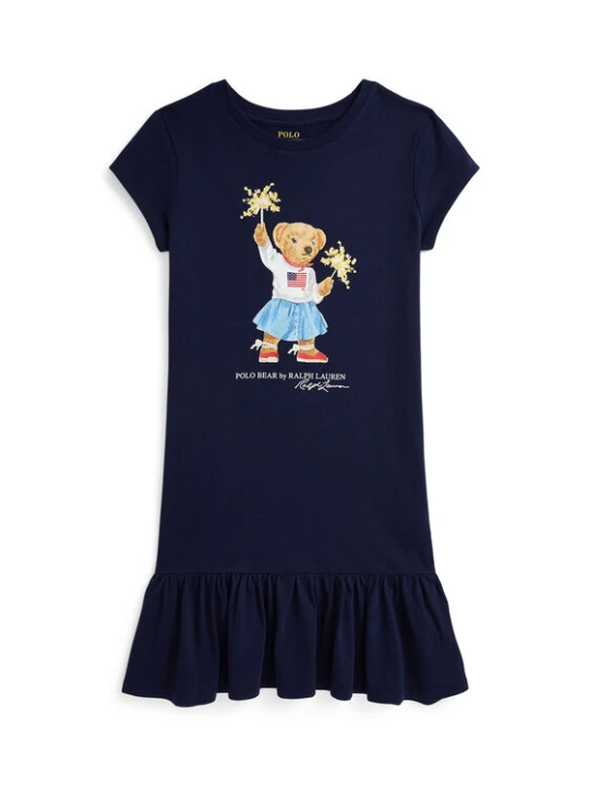 Zdjęcie produktu Polo Ralph Lauren Sukienka codzienna 313982151001 Granatowy Regular Fit