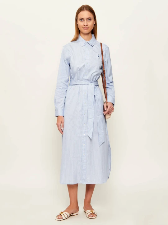 Zdjęcie produktu POLO RALPH LAUREN Sukienka z paskiem błękitny