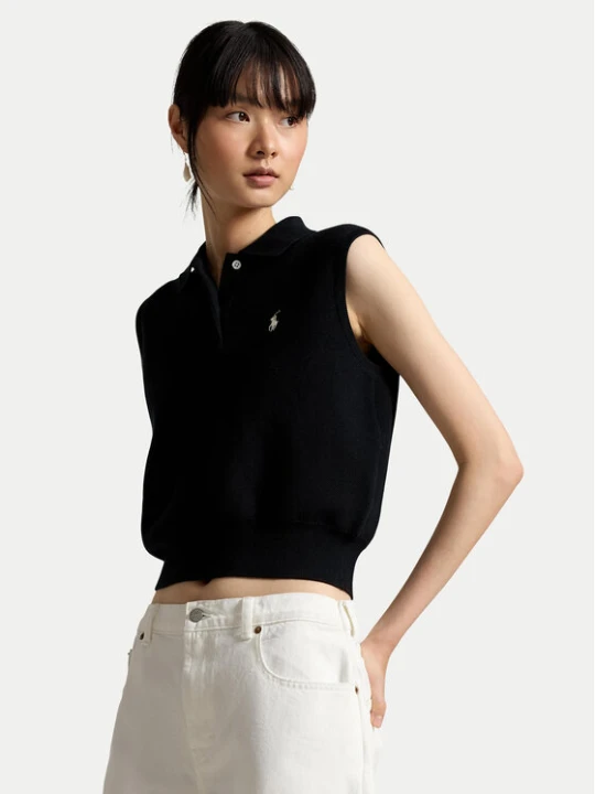 Zdjęcie produktu Polo Ralph Lauren Sweter 211970666002 Czarny Regular Fit