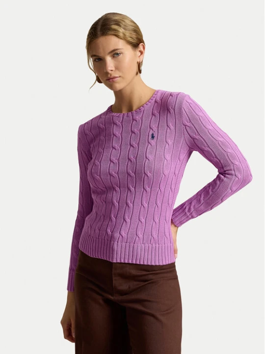 Zdjęcie produktu Polo Ralph Lauren Sweter 211971869511 Różowy Regular Fit