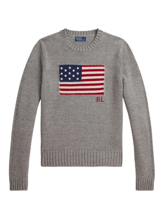 Zdjęcie produktu Polo Ralph Lauren Sweter 211B28830002 Szary Regular Fit