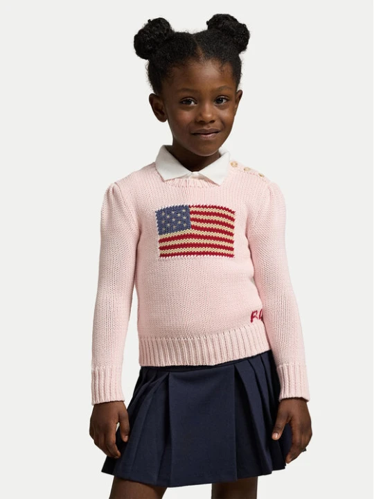 Zdjęcie produktu Polo Ralph Lauren Sweter 312668609003 Różowy Regular Fit