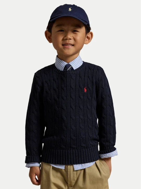 Zdjęcie produktu Polo Ralph Lauren Sweter 322702674060 Granatowy Regular Fit