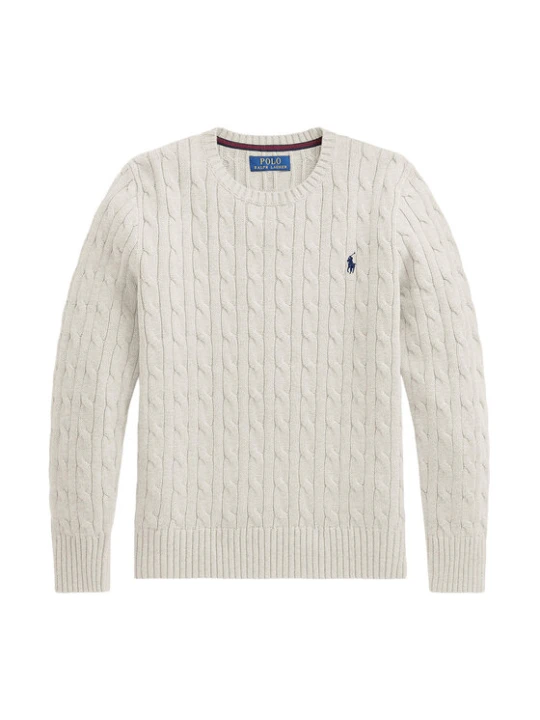 Zdjęcie produktu Polo Ralph Lauren Sweter 323702674024 Biały Regular Fit