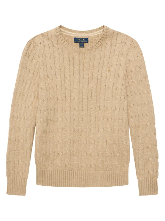 Zdjęcie produktu Polo Ralph Lauren Sweter 323702674513 Beżowy jasny Regular Fit