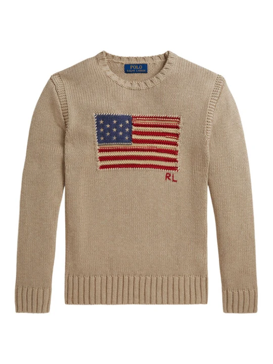 Zdjęcie produktu Polo Ralph Lauren Sweter 323B18575001 Beżowy Regular Fit