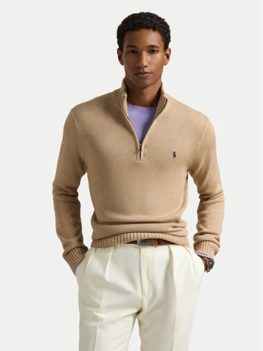 Zdjęcie produktu Polo Ralph Lauren Sweter 710859939504 Beżowy Regular Fit